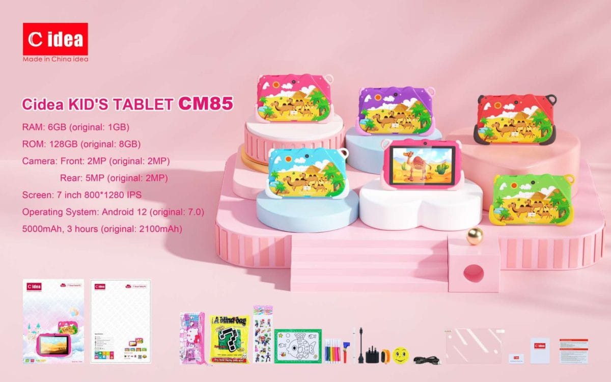 C idea CM85 7 Inch Tablet,6GB RAM,128GB Storage,WiFi Only - Image 9