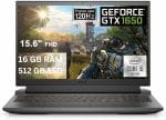 Dell Flagship G15 5510 Gaming Laptop, 15.6" FHD 120Hz Display, 10th Gen Intel Core i5-10200H, GeForce GTX 1650 4GB