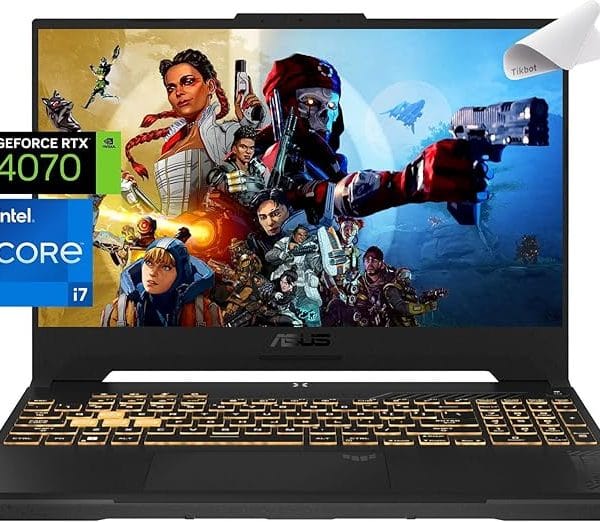 ASUS TUF Gaming Laptop RTX 4070 MUX 140W - i7-13620H - 15.6 FHD IPS Display 100% sRGB - RGB Backlit Keyboard - 64GB RAM - 4TB PCIe SSD - G-SYNC - Webcam - Mouse Pad - 2024
