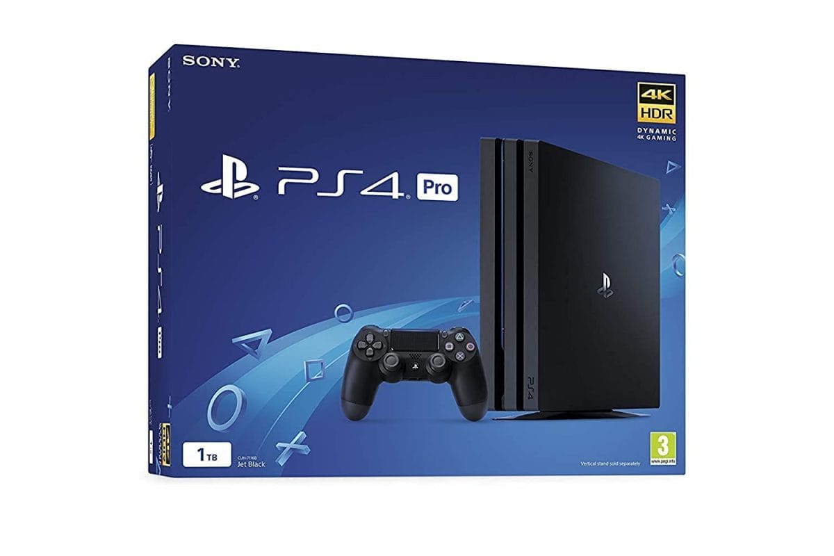 Sony PlayStation 4 Pro 1TB Console with 1 Dual Shock 4 Wireless Controller - Black - Image 2