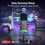 FIFINE XLR/USB Dynamic Microphone for Podcast Recording, PC Computer Gaming Streaming - Image 5