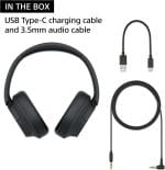 Sony WH-CH720N Wireless Noise Cancelling Headphones, 35 hours battery life, UAE Version - Image 8