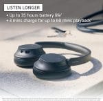 Sony WH-CH720N Wireless Noise Cancelling Headphones, 35 hours battery life, UAE Version - Image 10