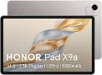 HONOR Pad X9a Wi-Fi Tablet 11.5" 120Hz Display, 8GB RAM 128GB Storage Grey (2025 Model)