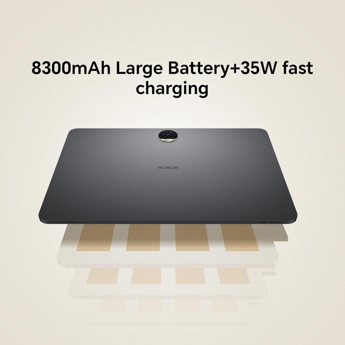 Honor Pad 9, 8GB RAM, 256GB ROM, Wi-Fi Tablet, 12.1 Inch Size, Space Grey Bundle With Honor Smart Bluetooth Keyboard Case - Middle East Version - Image 3