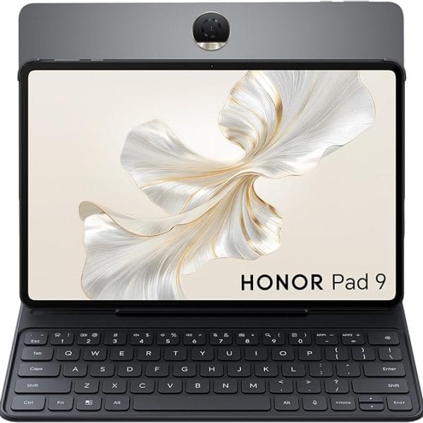 Honor Pad 9, 8GB RAM, 256GB ROM, Wi-Fi Tablet, 12.1 Inch Size, Space Grey Bundle With Honor Smart Bluetooth Keyboard Case - Middle East Version