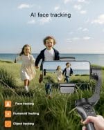 KOSCHEAL Cell Phone Stabilizer, Portable and Foldable 3-Axis Gimbal Stabilizer, Ideal for Vlogging, Youtube, TikTok and Vlog Live for Android and iOS - Image 6