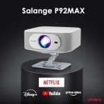 Salange Smart Portable Projector with Stand – Native 1080P, Android 13, 4K HDR Support, WiFi & Bluetooth, 300" Display - Image 2