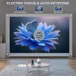 Thunrlge Mini Portable Projector – 4K Support - Image 2