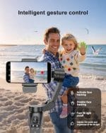 KOSCHEAL Cell Phone Stabilizer, Portable and Foldable 3-Axis Gimbal Stabilizer, Ideal for Vlogging, Youtube, TikTok and Vlog Live for Android and iOS - Image 7