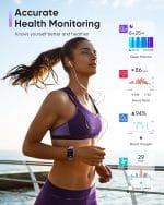 Fitpolo Smart Watch for Women  - Color : Purple - Image 2