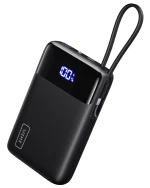 INIU Power Bank, Smallest 22.5W 10000mAh Portable Charger, USB C in&out Fast Charging 3 Ports