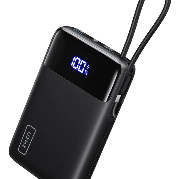 INIU Power Bank, Smallest 22.5W 10000mAh Portable Charger, USB C in&out Fast Charging 3 Ports