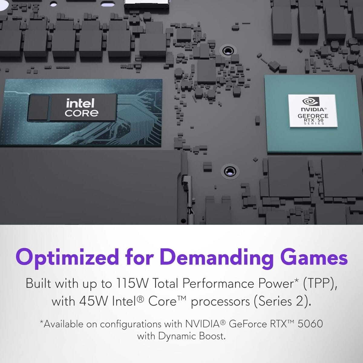 Alienware 16 Aurora Laptop AC16250-16-inch 1610 WQXGA Display, Intel Core 7-240H Series 2, 16GB DDR5 RAM, 1TB SSD, NVIDIA GeForce RTX 5060 8GB GDDR7, Windows 11 Home - Image 4