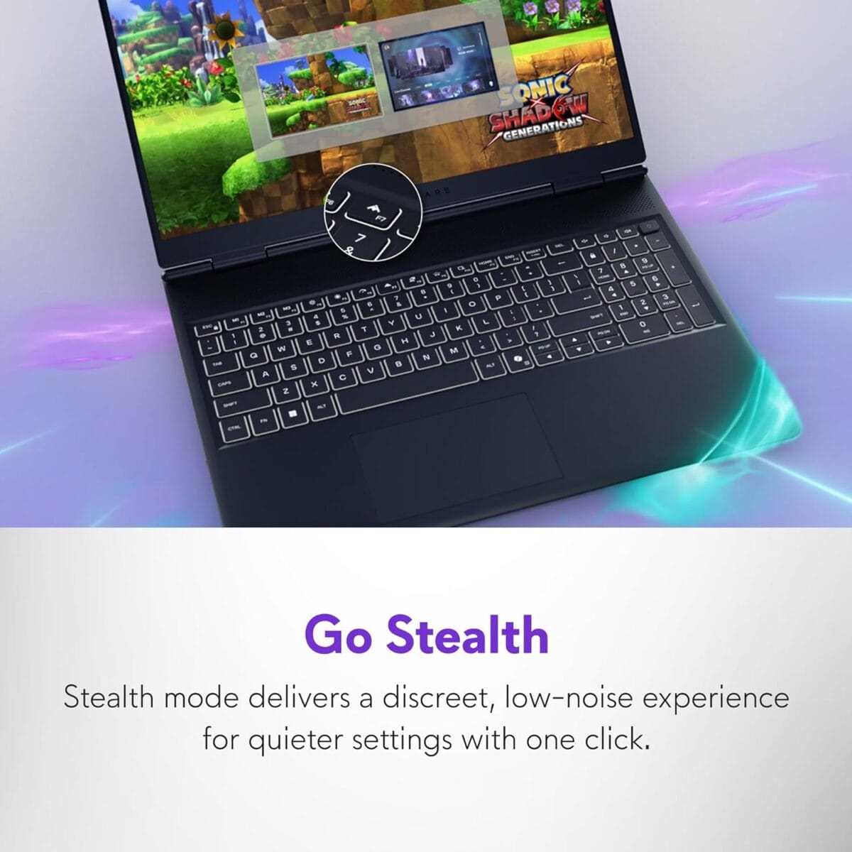 Alienware 16 Aurora Laptop AC16250-16-inch 1610 WQXGA Display, Intel Core 7-240H Series 2, 16GB DDR5 RAM, 1TB SSD, NVIDIA GeForce RTX 5060 8GB GDDR7, Windows 11 Home - Image 9