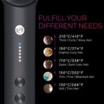 TYMO Hair Straightener Brush, Hair Iron with Built-in Comb. Tourmaline Ceramic Coating - Image 3