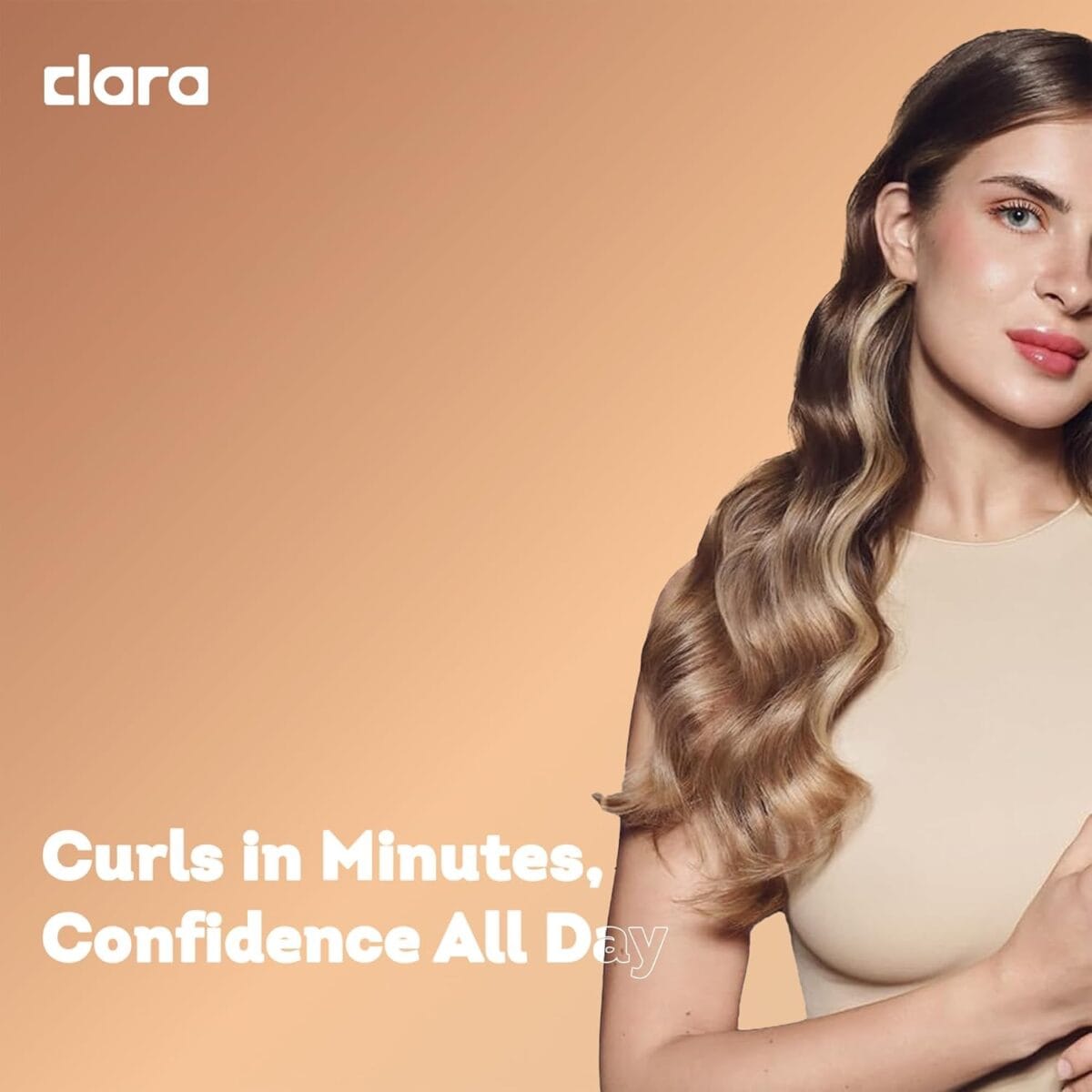 Clara Oil-Coated Protective Auto-Curler – Anti-Burn, Tangle-Free, Auto Shut-Off - Image 7