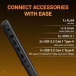 ASUS TUF A16 (2025) AMD Ryzen 7 7445HS Gaming Laptop 16GB RAM-1TB SSD | FHD+ 144Hz | Nvidia RTX 4050-6GB |Mecha Gray - Image 6