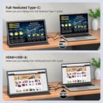 FANGOR 15.6 Inch Portable Monitor - Image 3