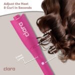 Clara Oil-Coated Protective Auto-Curler – Anti-Burn, Tangle-Free, Auto Shut-Off - Image 3