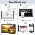 FANGOR 15.6 Inch Portable Monitor - Image 5