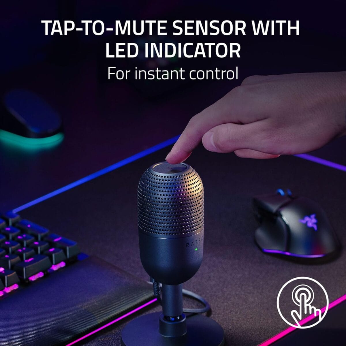 Razer Seiren V3 Mini USB Microphone Condenser Mic - Image 4
