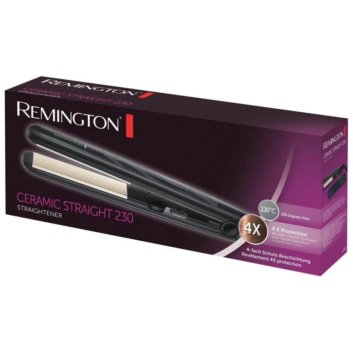 Remington Hair Straightener | 230* | Ceramic - International Version - Image 4