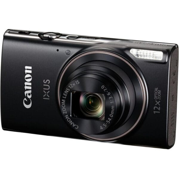 Canon IXUS 285 Compact Camera with 3 inch LCD Screen - Black
