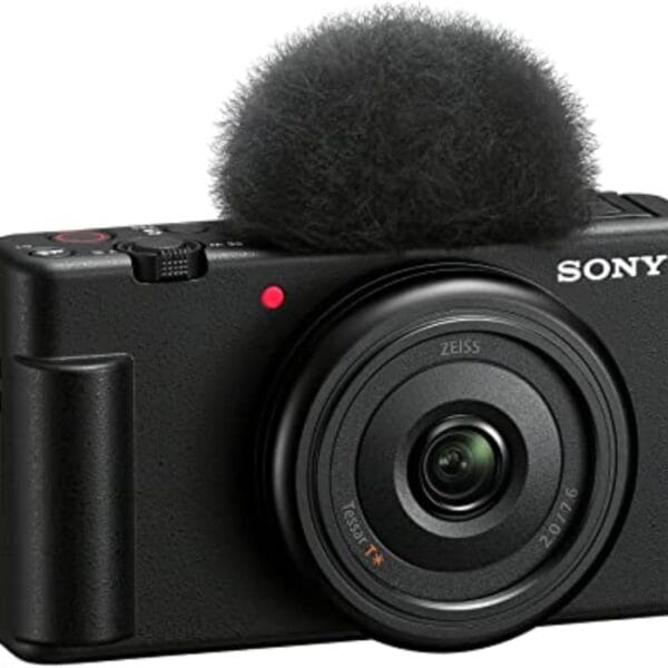 Sony ZV1F/B Vlog Camera for Content Creators and Vloggers Large 1 inch Sensor