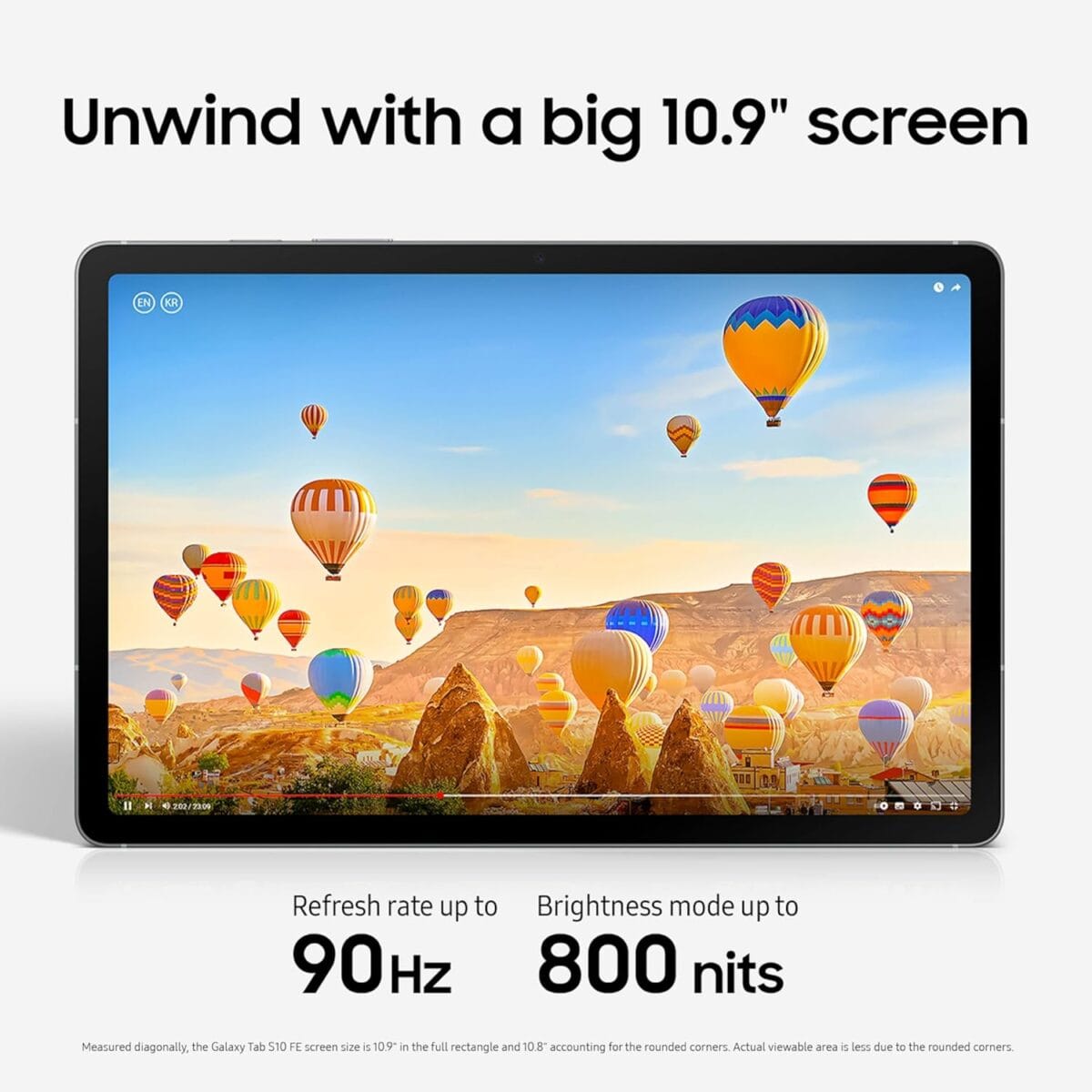 Samsung Galaxy Tab S10 FE 128GB WiFi Android Tablet - Image 2