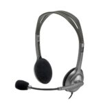 Logitech H111 3.5mm Analogue Stereo Headset with Boom Microphone - Black