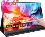 MagicRaven Portable Touchscreen Monitor, 15.6" 1080P Portable Monitor for Laptop, HDMI USB C Computer Gaming Display with Speakers - Image 2