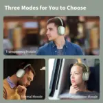 Srhythm NiceComfort 95 Hybrid Noise Cancelling Wireless Headphone - Image 12