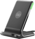 INIU Wireless Charger Stand, 15W Fast Wireless Charging Station with Sleep-Friendly - Image 4