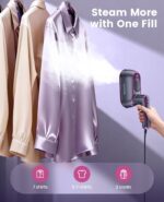 Jack ＆ Rose Travel Steamer for Clothes 1200w,Steam Iron,Portable Handheld Travel Size Steamer iron, - Image 6