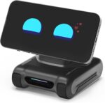 TangibleFuture LOOI Robot-Space Black AI Desktop Companion with ChatGPT Voice Interaction, Memory, Personality