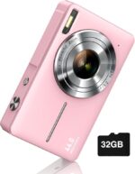CAMKORY digital camera pink