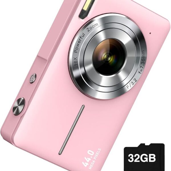CAMKORY digital camera pink