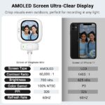 FOUNIST Phone Vlog Selfie Monitor Screen, Mobile Phones Magnetic Selfie Screen - Image 4