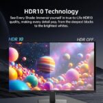 KTC 24 inch Monitor - 1080P 100Hz FreeSync Gaming Monitor with HDR10,VESA Mountable - Image 6