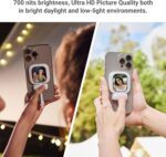 FOUNIST Phone Vlog Selfie Monitor Screen, Mobile Phones Magnetic Selfie Screen - Image 8