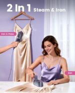 Jack ＆ Rose Travel Steamer for Clothes 1200w,Steam Iron,Portable Handheld Travel Size Steamer iron, - Image 3