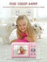 CAMKORY digital camera pink - Image 2