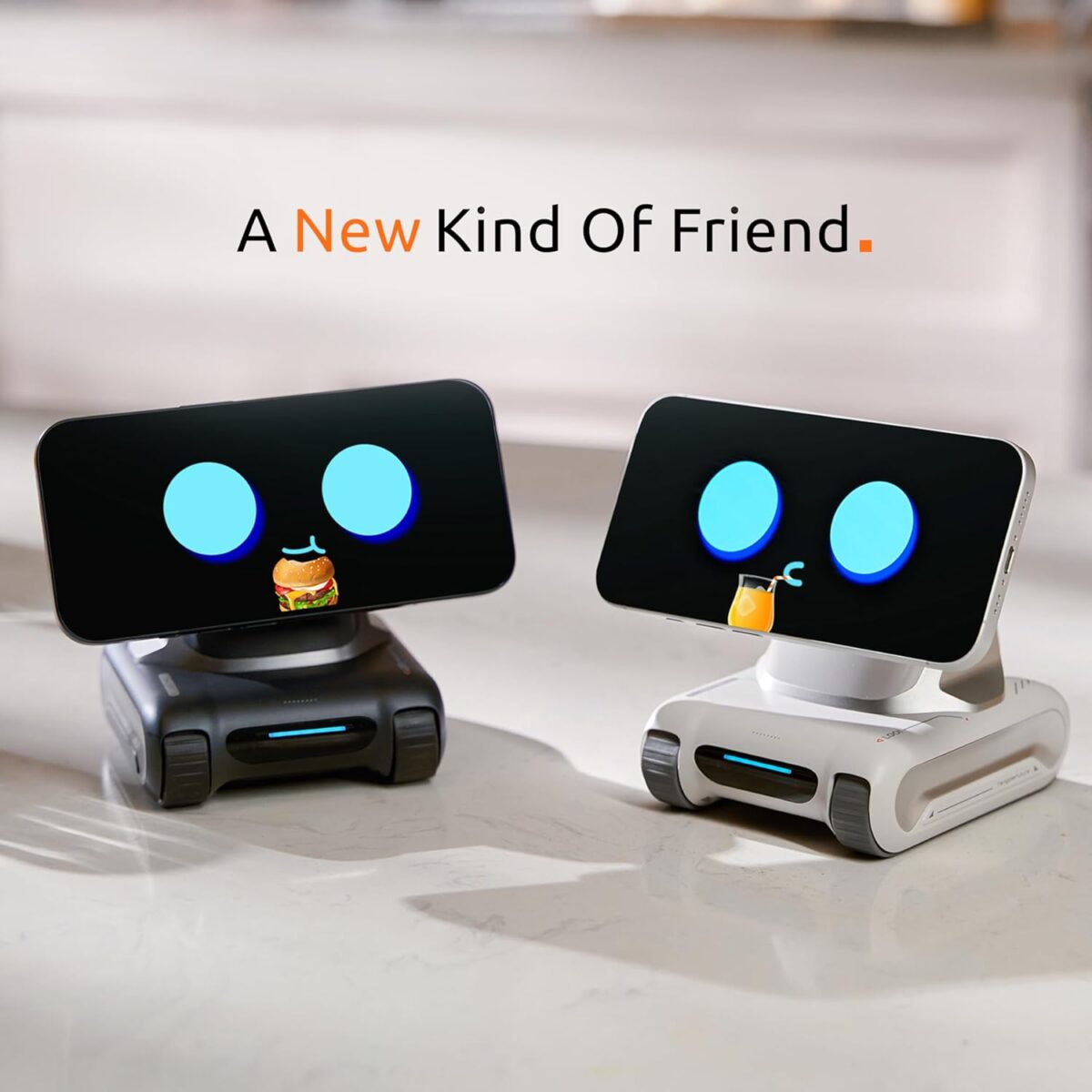 TangibleFuture LOOI Robot-Space Black AI Desktop Companion with ChatGPT Voice Interaction, Memory, Personality - Image 3