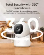 eufy Security Indoor Cam C220, 2K Resolution Security Camera with 360° - Image 2