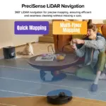 roborock Q7 TF+(Upgraded from Q5 Pro+) Robot Vacuum and Mop, 7 Weeks Self-Emptying, 10000Pa Suction, Dual Anti-Tangle System, - Image 6