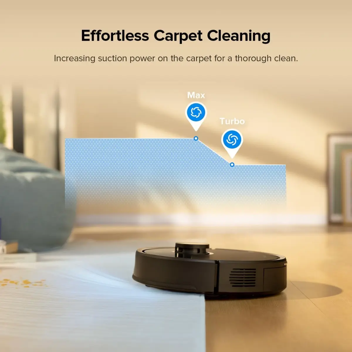 roborock Q7 TF+(Upgraded from Q5 Pro+) Robot Vacuum and Mop, 7 Weeks Self-Emptying, 10000Pa Suction, Dual Anti-Tangle System, - Image 10