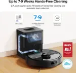 roborock Q7 TF+(Upgraded from Q5 Pro+) Robot Vacuum and Mop, 7 Weeks Self-Emptying, 10000Pa Suction, Dual Anti-Tangle System, - Image 2