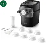 Philips Pasta Maker Series 7000 - ProExtrude Technology, Auto-Weighing, Fully Automatic, 8 Shaping Discs, Black (HR2665/93) - Image 2