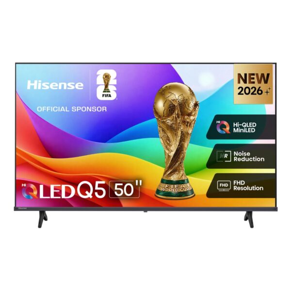 Hisense 50" Full HD QLED Smart TV (50Q5S) – Hi-QLED Colour, HDR10 & AI Sports Mode